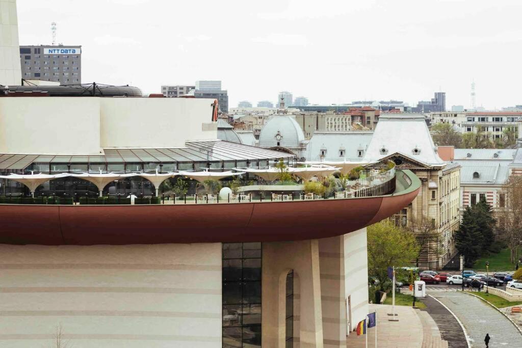 Stunning Views 2Br Intercontinental Flat Apartment Bucharest Exterior photo