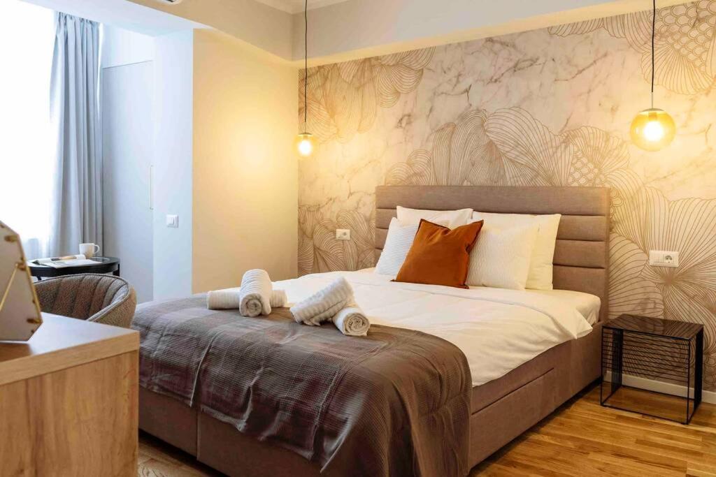 Stunning Views 2Br Intercontinental Flat Apartment Bucharest Exterior photo