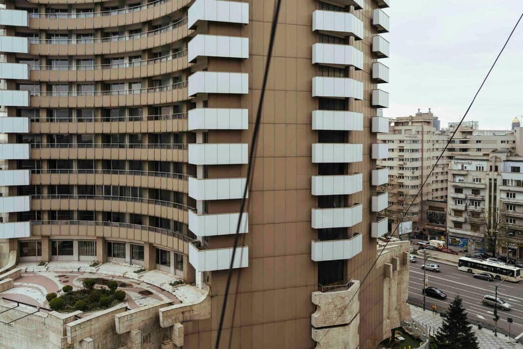 Stunning Views 2Br Intercontinental Flat Apartment Bucharest Exterior photo