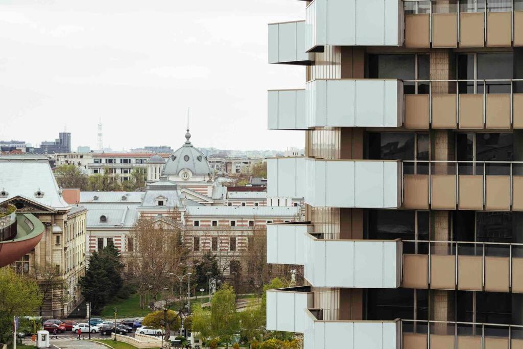 Stunning Views 2Br Intercontinental Flat Apartment Bucharest Exterior photo